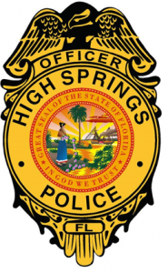 High Springs Police Badge Logo