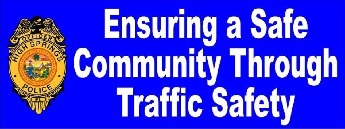 Community Traffic Safety Banner